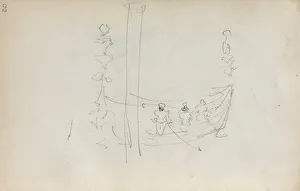 Italian Sketchbook: Venetian Boat (page 30), 1898-1899. Creator Italian Sketchbook: Venetian Boat (page 30), 1898-1899. Creator