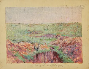 1914 Prints: From Italian Front VI, around 1914-1918. Creator: Dezider Czolder