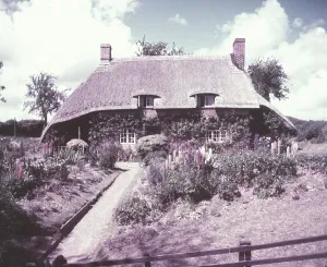 Hampshire Prints: Itchen Abbas, Hampshire, c1955. Creator: Arthur Charles Kirby Ware