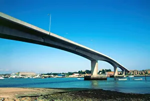Southampton Prints: Itchen toll bridge in Southampton