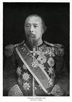 Images Dated 28th February 2006: Ito Hirobumi, first Prime Minister of Japan, 1908