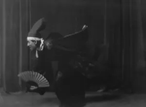 Fan Dance Prints: Ito, Michio, Mr. between 1916 and 1921. Creator: Arnold Genthe