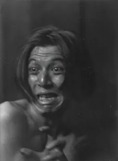 Terrified Prints: Ito, Michio, Mr. portrait photograph, between 1916 and 1921. Creator: Arnold Genthe