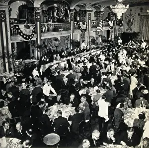 North American Prints: The IV International Congresses on Tropical Medicine and Malaria: banquet at the Mayflower
