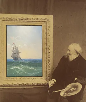 [Ivan Constantinovich Aivasovski], 1893. Creators: Babayeva Studio, Ivan Ayvazovsky