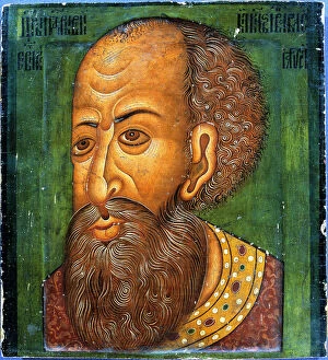 Smuta Gallery: Ivan IV the Terrible, Early 17th cen.. Artist: Anonymous