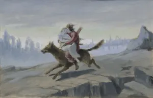 Magic Prints: Ivan Tsarevich riding the Gray Wolf