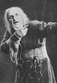 The Russian State Library Gallery: Ivan Yershov as Kashchey, 1918