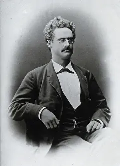 Pince Nez Prints: Ivar Victor Sandstrom, c1880s. Creator: Unknown