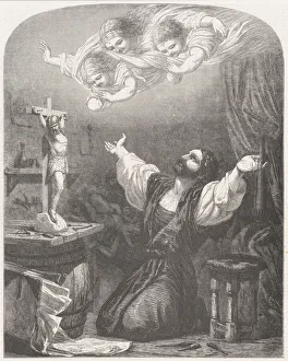 Inspiration Collection: The Ivory Carver, from 'Illustrated London News', January 31, 1857