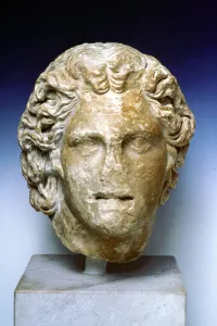 Ivory portrait bust of Alexander the Great, 4th century BC