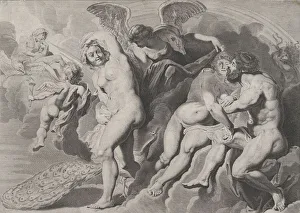 Deception Prints: Ixion deceived by Hera, 1620-24. Creator: Pieter van Sompel