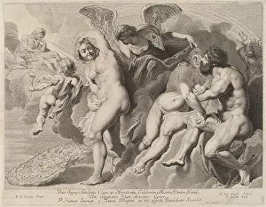 Juno Prints: Ixion Deceived by Juno, 17th century. Creator: Pieter van Sompel