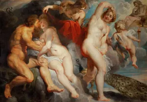 Mus E Du Louvre Prints: Ixion and Nephele, 1615
