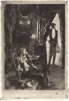 Iza Sleeping (Le Sommeil d Iza), 1885. Creator: Paul Albert Besnard