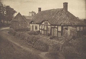 Captain George Bankhart Gallery: Izaak Waltons House at Shallowford, Staffordshire, 1880s, printed 1888