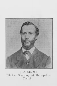 Mixed Race Prints: J. A. Simms; Efficient Secretary of Metropolitan Church, (1921?). Creator: Unknown