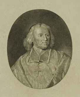 Bossuet Jacques Benigne Prints: J-B. Bossuet: Bust Portrait, n.d. Creator: Jean-Baptiste de Grateloup