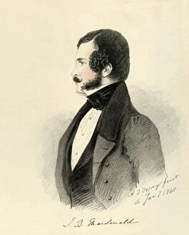 Count Alfred Gallery: J. B. Macdonald, 1840. Creator: Richard James Lane