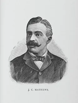 G M Rewell Company Prints: J. C. Mathews, 1887. Creator: Unknown