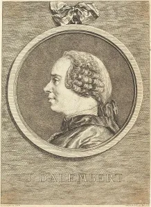 Dalembert Prints: J. D'Alembert, 1754. Creator: Claude Henri Watelet