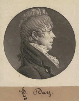 J. Day, 1804. Creator: Charles Balthazar Julien Fevret de Saint-Memin