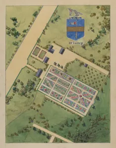 Gilbert Sackerman Prints: J. Delancey Estate, c. 1936. Creator: Gilbert Sackerman