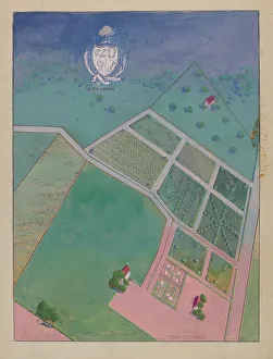 Gilbert Sackerman Prints: J. Dyckman Estate, c. 1936. Creator: Gilbert Sackerman