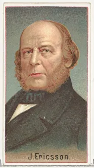 Souvenir Book Prints: J. Ericsson, printers sample for the Worlds Inventors souvenir album (A25