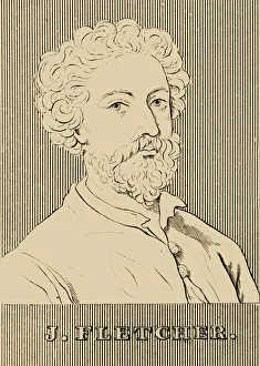 Jacobean Gallery: J. Fletcher, (1579-1625), 1830. Creator: Unknown