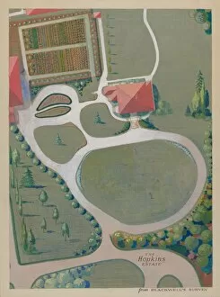 Estate Gallery: J. Hopkins Estate, c. 1936. Creators: George Stonehill, Meyer Goldbaum