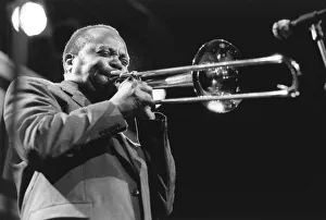 J. J. Johnson, North Sea Jazz Festival, The Hague, Netherlands, 1993. Creator: Brian Foskett