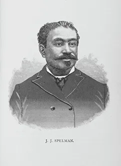G M Rewell Company Prints: J. J. Spelman, 1887. Creator: Unknown