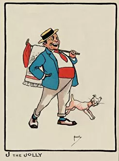 Abc Of Everyday People Collection: J the Jolly, 1903. Artist: John Hassall