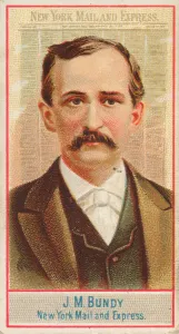 J. M. Bundy, New York Mail and Express, from the American Editors series (N1