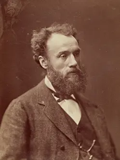 Jean Paul Laurens Prints: J.-P. Laurens, peintre, 1870-1879. Creator: Nadar