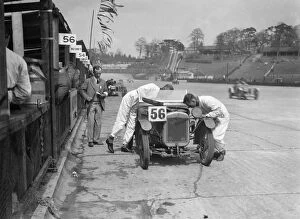 Beacon Gallery: J Reeves and HHB Beacons Austin Ulster at the JCC Double Twelve race, Brooklands, 8 / 9 May 1931
