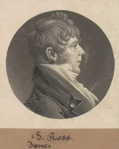 J. Ross, 1803. Creator: Charles Balthazar Julien Fevret de Saint-Memin