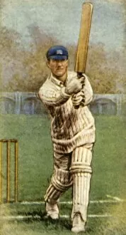 Batsman Collection: J. W. Hearne (Middlesex), 1928. Creator: Unknown