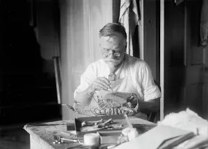 J. W. Scollick of Smithsonian Institute, 1916. Creator: Harris & Ewing. J. W. Scollick of Smithsonian Institute, 1916. Creator: Harris & Ewing