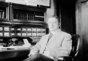 Major League Baseball Prints: J.A. Heydler, between c1910 and c1915. Creator: Bain News Service