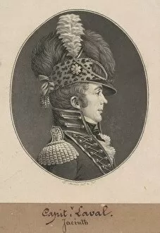 Jacint Laval, 1809. Creator: Charles Balthazar Julien Févret de Saint-Mémin