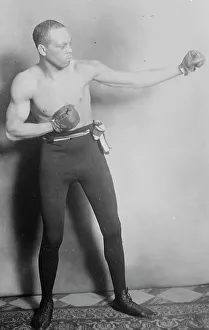 Pose Prints: Jack Blackburn, between c1910 and c1915. Creator: Bain News Service
