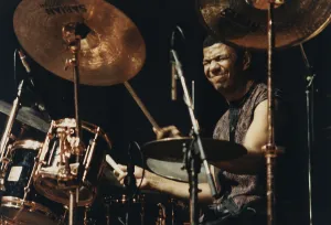 Drum Kit Prints: Jack DeJohnnette, Maastricht Jazz Mecca, Netherlands, 1991. Creator: Brian Foskett