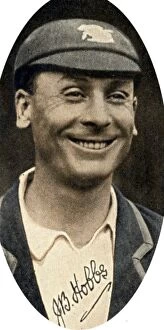 Jack Hobbs, Surry and England cricketer, 1935