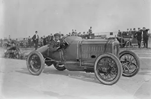 Racing Circuit Prints: Jack McKay in Maxwell, between c1915 and c1920. Creator: Bain News Service