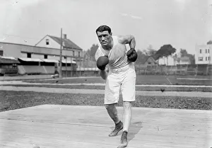 Boxing Gloves Prints: Jack O'Brien, between c1910 and c1915. Creator: Bain News Service