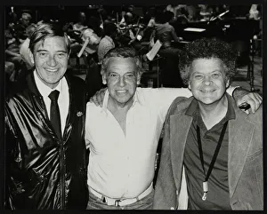 Marcus Prints: Jack Parnell, Buddy Rich and Steve Marcus at the Royal Festival Hall, London, 22 June 1985