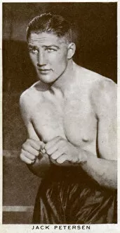Boxer Gallery: Jack Petersen, Welsh boxer, 1938