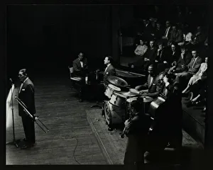 Colston Hall Gallery: Jack Teagardens band in concert at Colston Hall, Bristol, 1957. Artist: Denis Williams